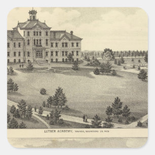 Luther Academy, Nebraska Square Sticker