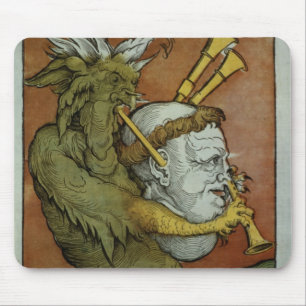 Luther as the Devil's Bagpipes, c.1535 Mouse Pad