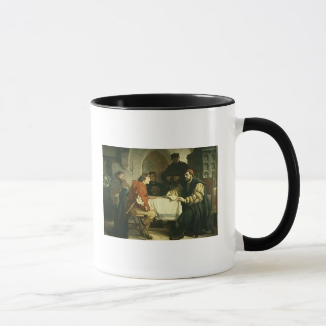 Luther at the 'Schwarzen Baeren' in Jena, 1873 Mug (Right)