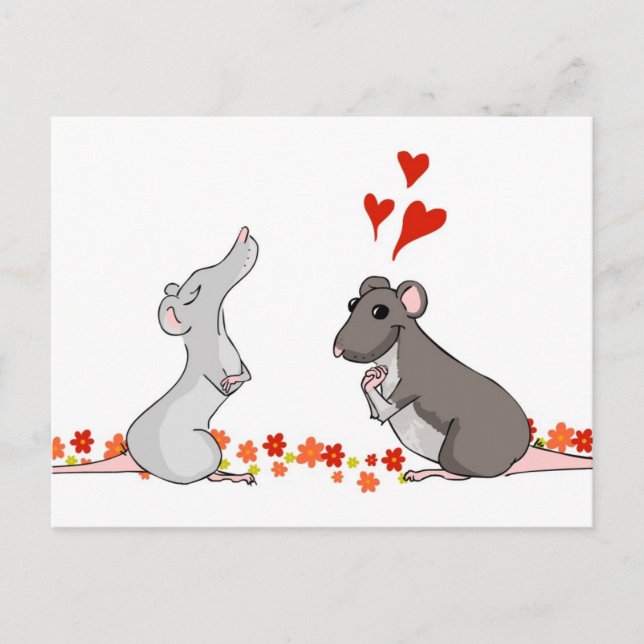 Luther in Love - postcard (Front)