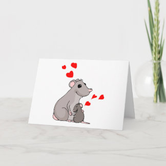 Luther loves his Mum Card