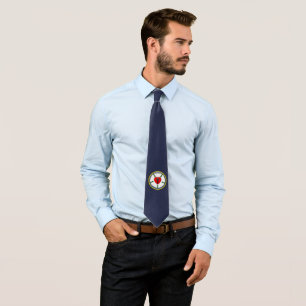 Luther Rose Embossed-Look Tie
