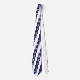 LUTHER ROSE ON BANNER-REMAIN FAITHFUL TIE