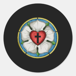 Luther Rose Seal Lutheran Symbol Christian Cross