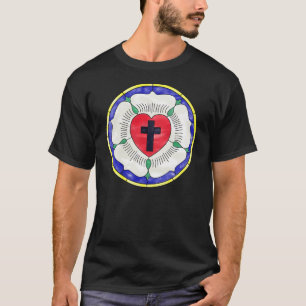 Luther Seal Stained Glass Window T-Shirt