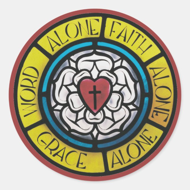 Luther Stained Glass Seal (Front)