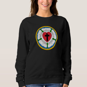 Lutheran 95 Theses Martin Luther Rose Reformation Sweatshirt