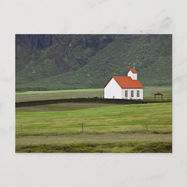 Lutheran Church, Iceland Postcard (Front)