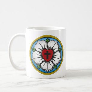 Lutheran Rose Coffee Mug