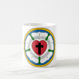 Lutherrose Luther Rose Lutheranism Martin Luther  Coffee Mug