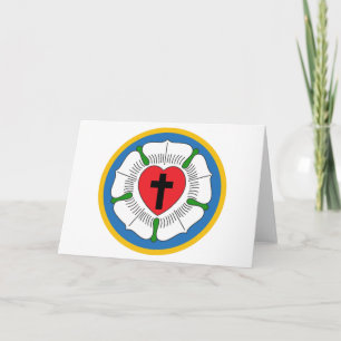 Luthers Rose Card