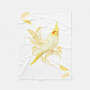 Lutino Cockatiel Blanket