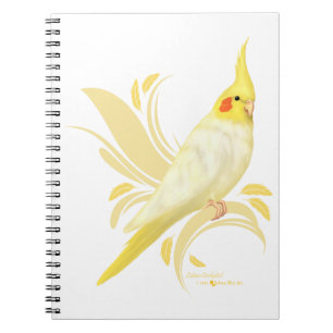Lutino Cockatiel Notebook