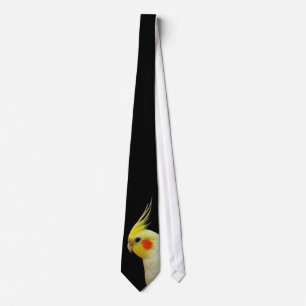 Lutino Cockatiel Tie