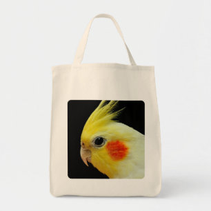 Lutino Cockatiel Tote Bag