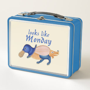 Luttrell Psalter Critter Metal Lunchbox