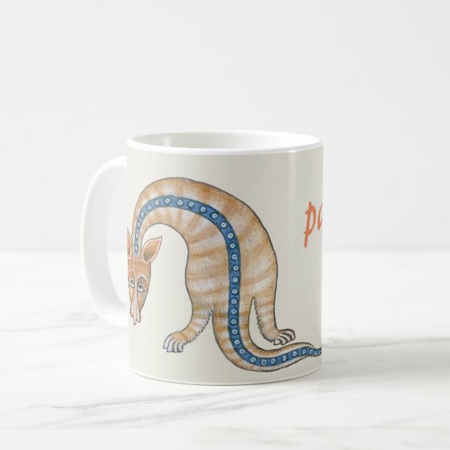 Luttrell Psalter "Party Animal" Coffee Mug (Front Left)
