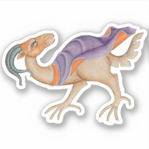Luttrell Psalter Vinyl Sticker