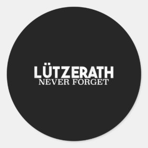 Lützerath Demo Environmental Protection Classic Round Sticker
