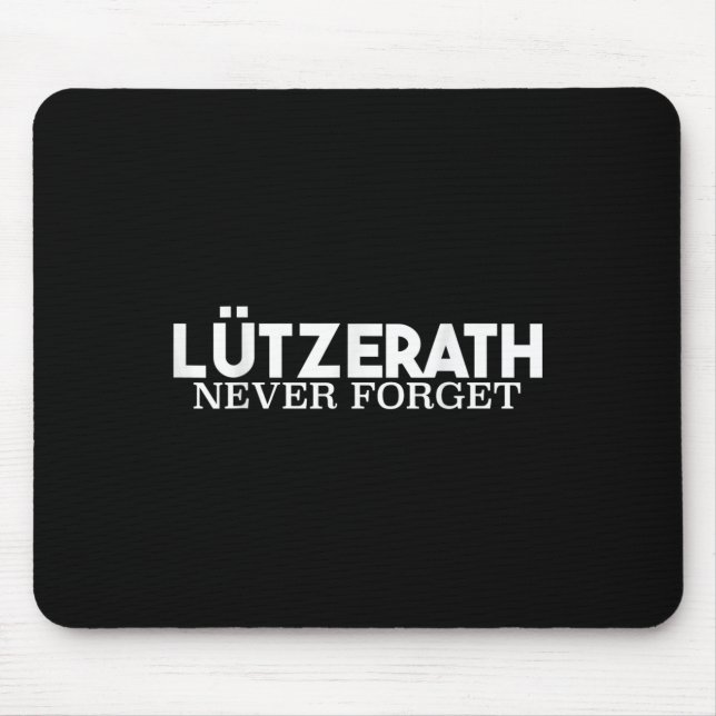 Lützerath Demo Environmental Protection  Mouse Pad (Front)