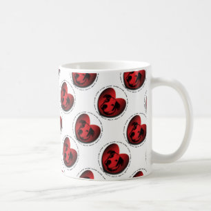Luv-A-Bull American Bulldog Pit Bull Heart Coffee Mug