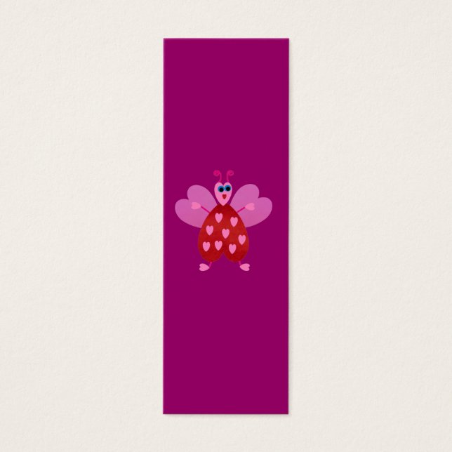 Luv Bug, Mini Bookmarks (Front)