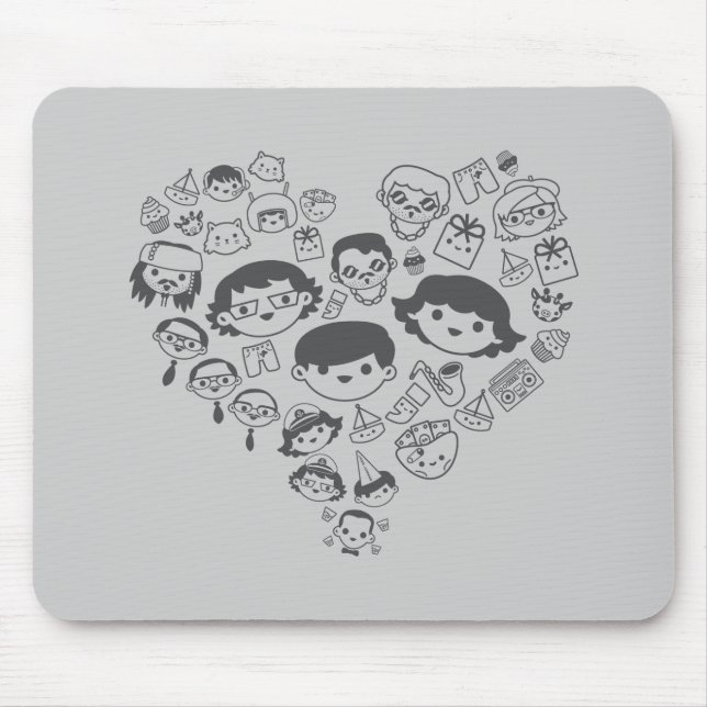 Luv Mouse Pad (Front)