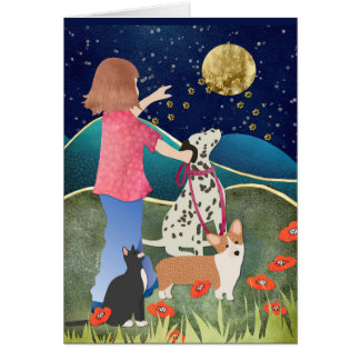 LUV U TO THE MOON AND BACK pet sympathy