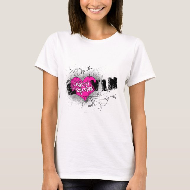 Luvin Barrel Racing apparel T-Shirt (Front)