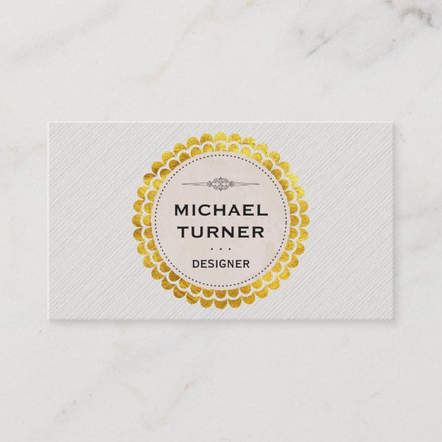 Lux / Boutique Business Card (Front)