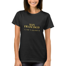 Lux Gold San Francisco Latitude & Longitude 