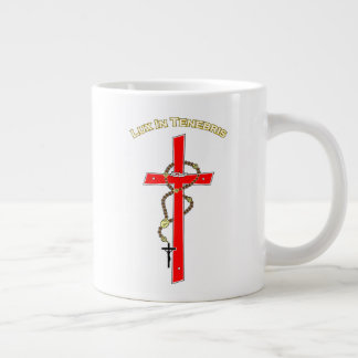 Lux in Tenebris -02 Large Coffee Mug