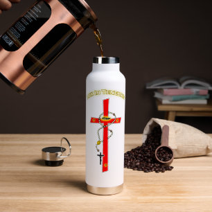 Lux in Tenebris - Rosary Cuz Corona 01 Water Bottle