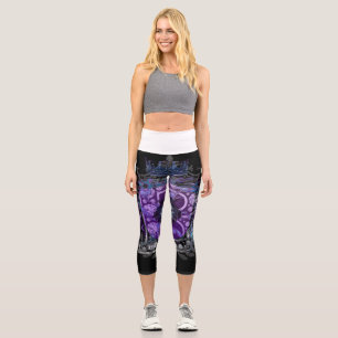 Lux Lyon for girl lv Capri Leggings