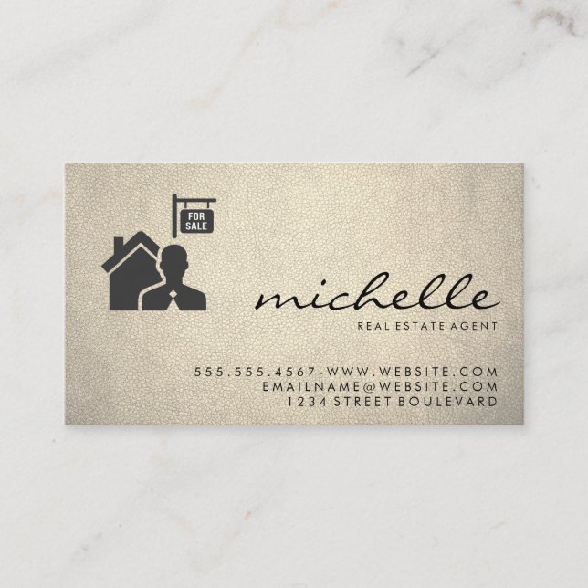 Lux Real Estate Business Card (Front)