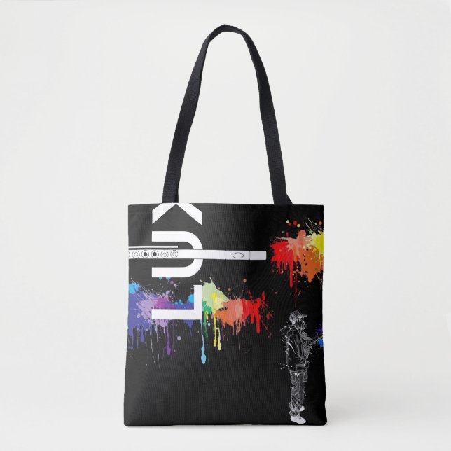 LUX "Spray" Tote Bag (Front)