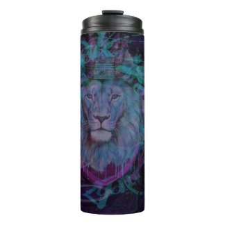 lux style blacklyon design thermal tumbler