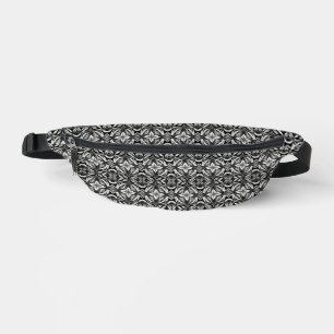 Luxe Deco Black & White Bum Bags