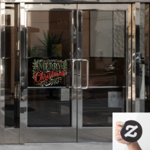 Luxe Green and Red Hand Lettering