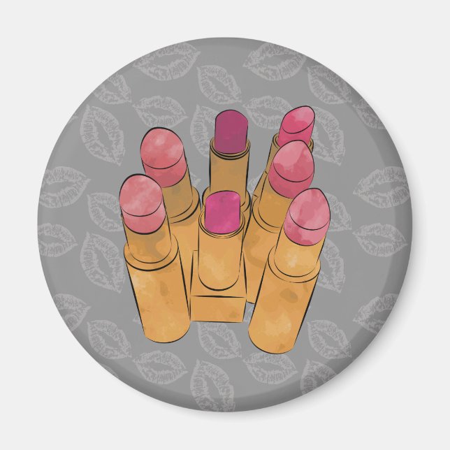 Luxe Lipstick Kiss Magnet (Front)