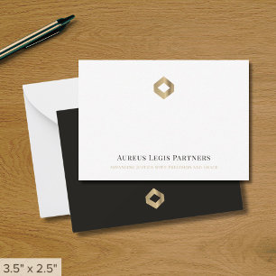 Luxe Logo Business Card