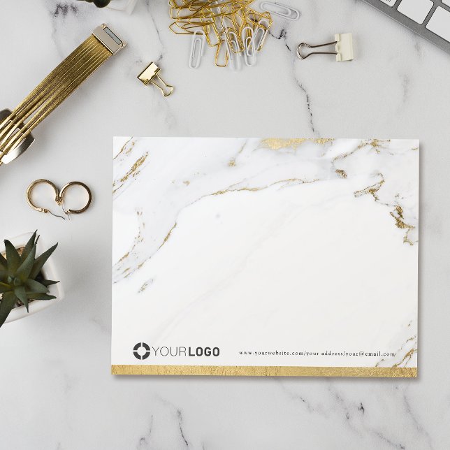 Luxe modern gold marble personalised Stationery Thank You Card (Luxe modern gold marble personalized Stationery Thank You Card)