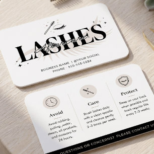 Luxe Neutral Glam Lash Aftercare Guide