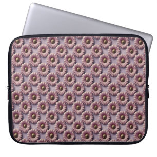 Luxe Pink Daisies Laptop Case