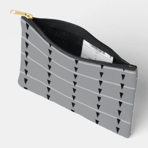 Luxe Silver Travel Accessory Pouch