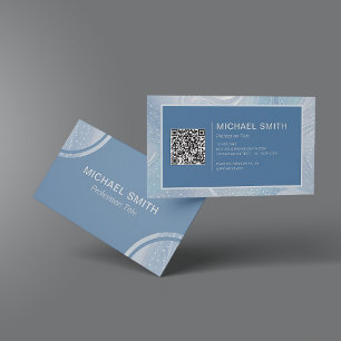 Luxe Square Business Card – Professional