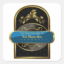 LUXE | This Book Belongs To (Customised Bookplate)