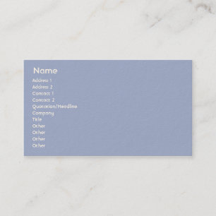 Luxembourg - Business Card
