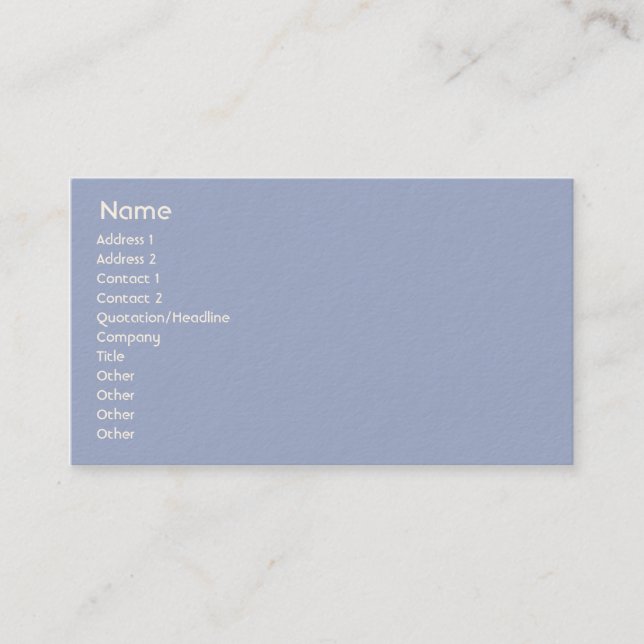 Luxembourg - Business Card (Front)