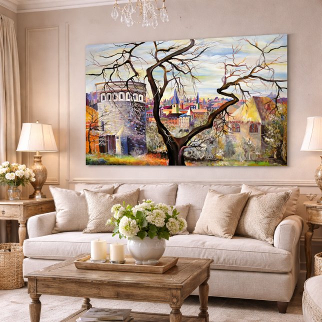 Luxembourg City Artistic Plateau du Rham View Poster (Creator Uploaded)